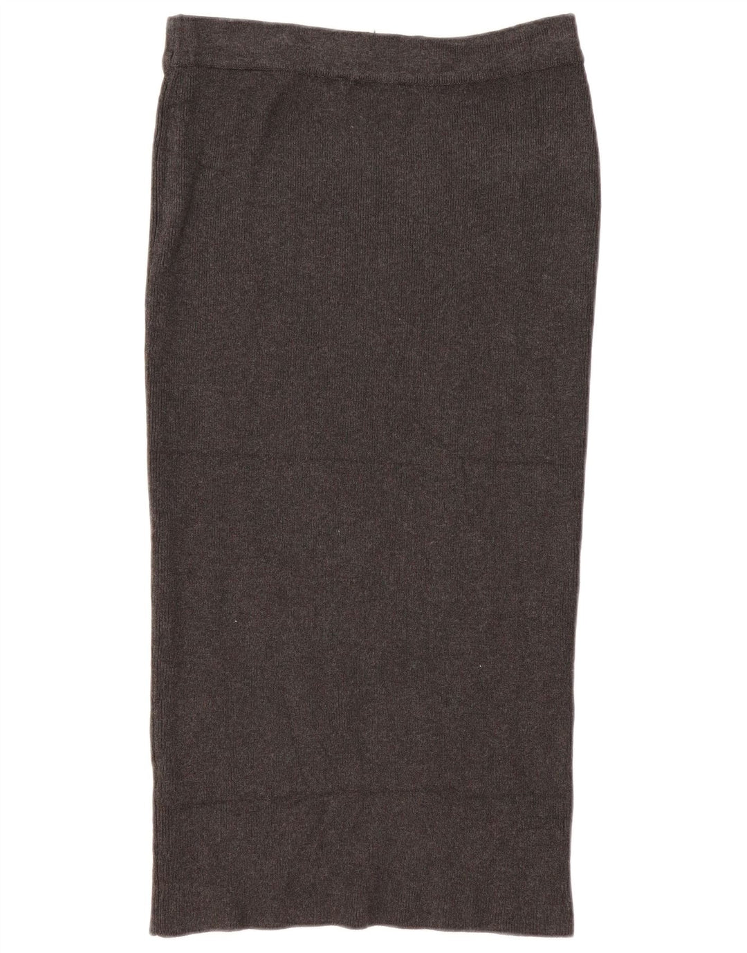 Gonna dritta in maglia Zara da donna media W28 viscosa grigia