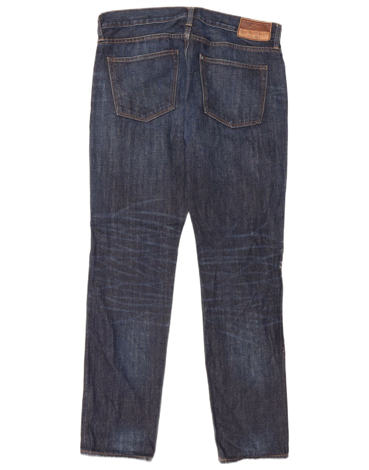 Jeans slim da uomo J. Crew W33 L32 cotone blu navy