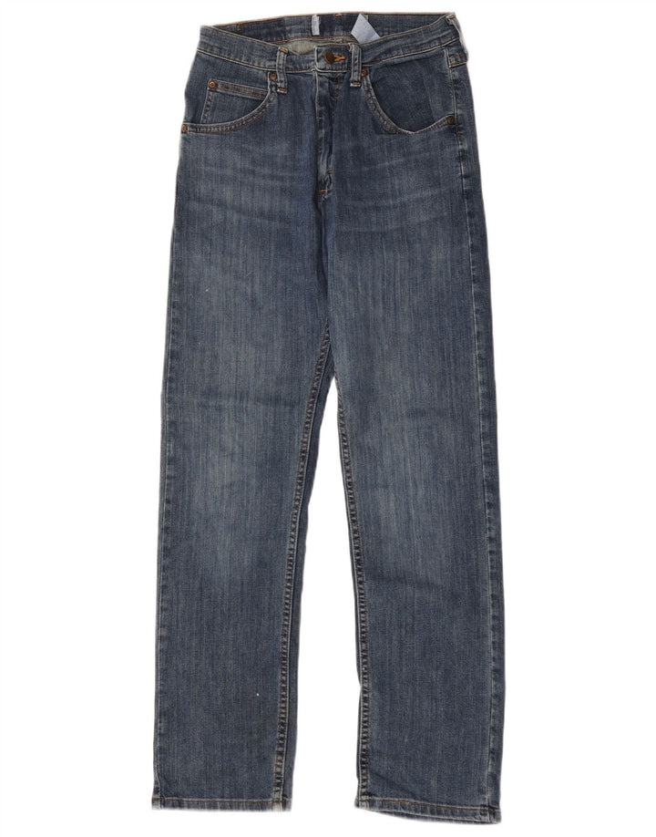 Jeans dritti da uomo Wrangler W28 L30 cotone blu