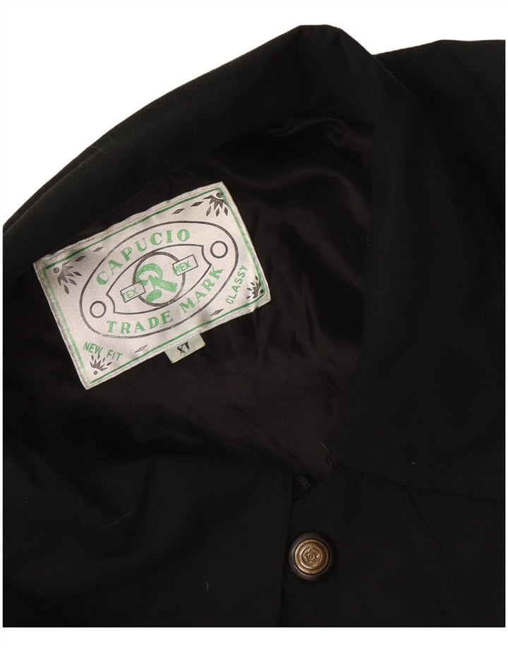Giubbotto bomber vintage da uomo UK 42 XL nero