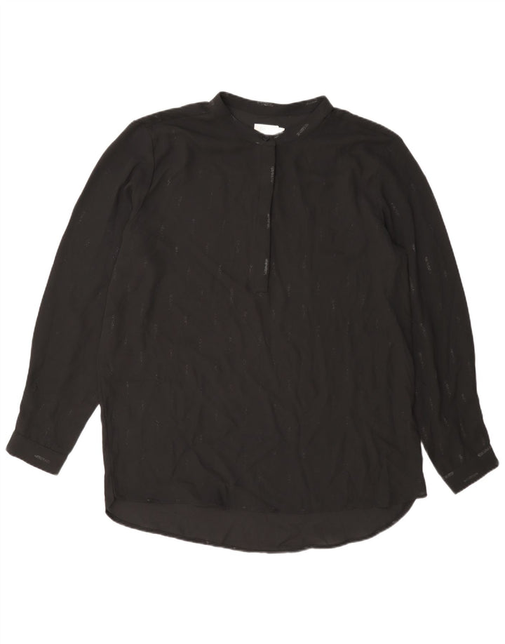 Camicetta a maniche lunghe da donna di Dack Top UK 16 Large Black Striped