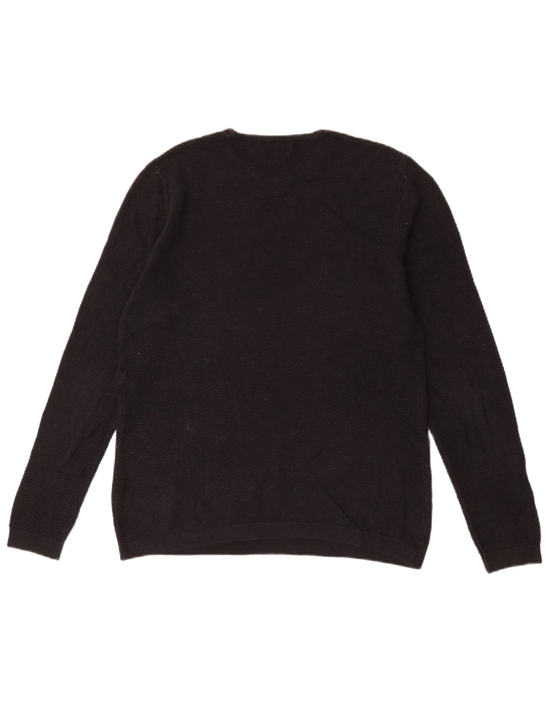 Maglione maglione girocollo da uomo Zara nero medio