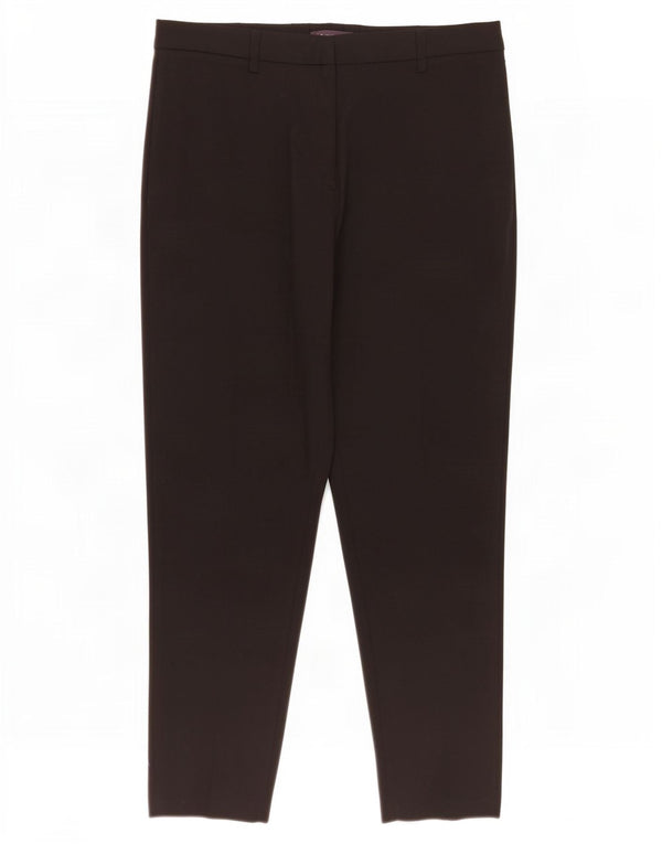 Pantaloni casual affusolati da donna Marks & Spencer UK 16 Large W34 L27 Neri