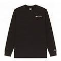 Top da donna a maniche lunghe Champion UK 14 cotone nero medio