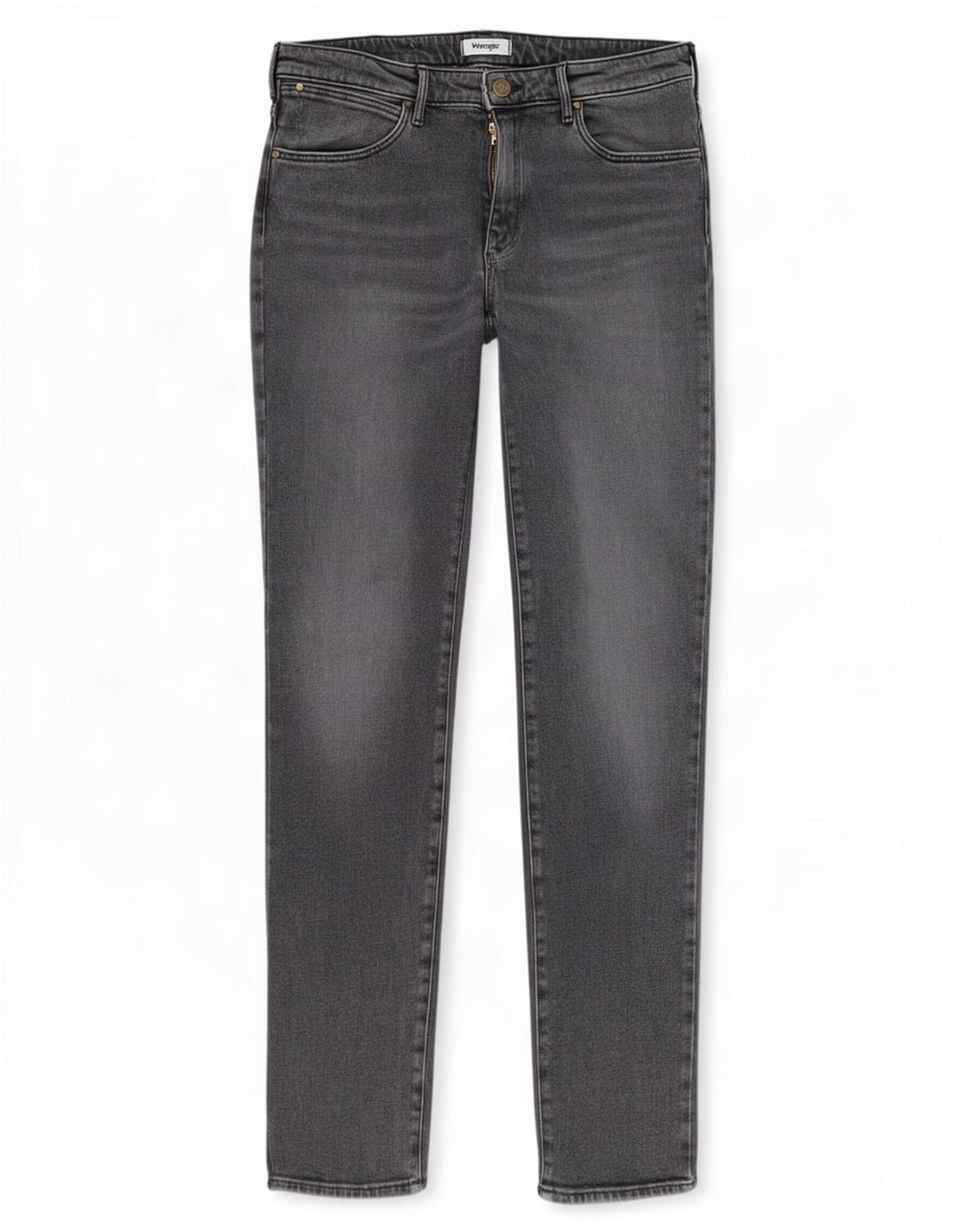 Jeans slim da uomo Wrangler W32 L32 cotone grigio