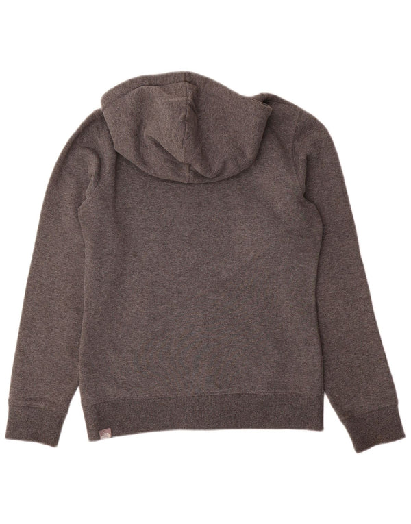 Felpa con cappuccio grafica da donna The North Face UK 10 Small Cotone chiazzato grigio