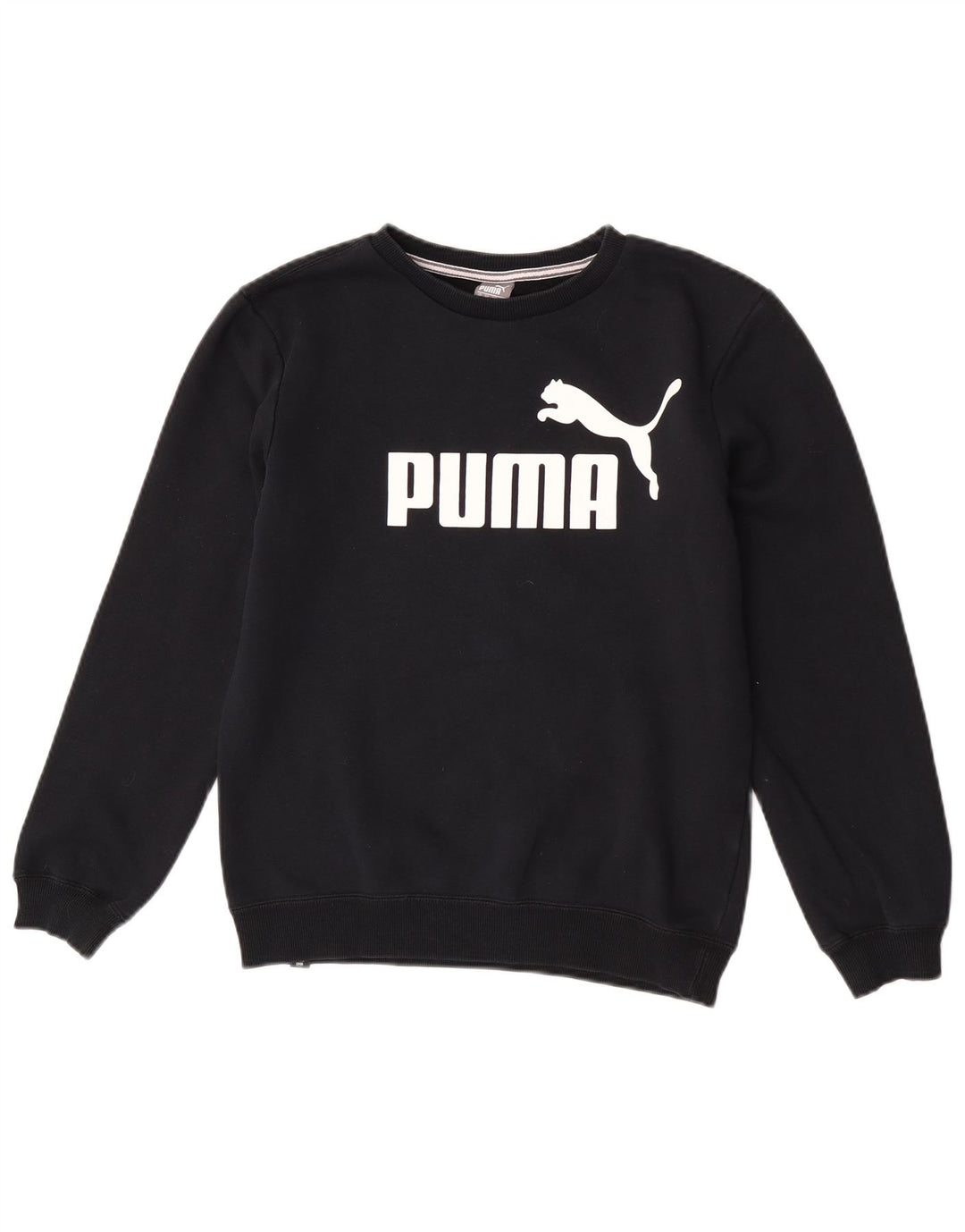 Felpa grafica da ragazzo Puma 13-14 anni nera