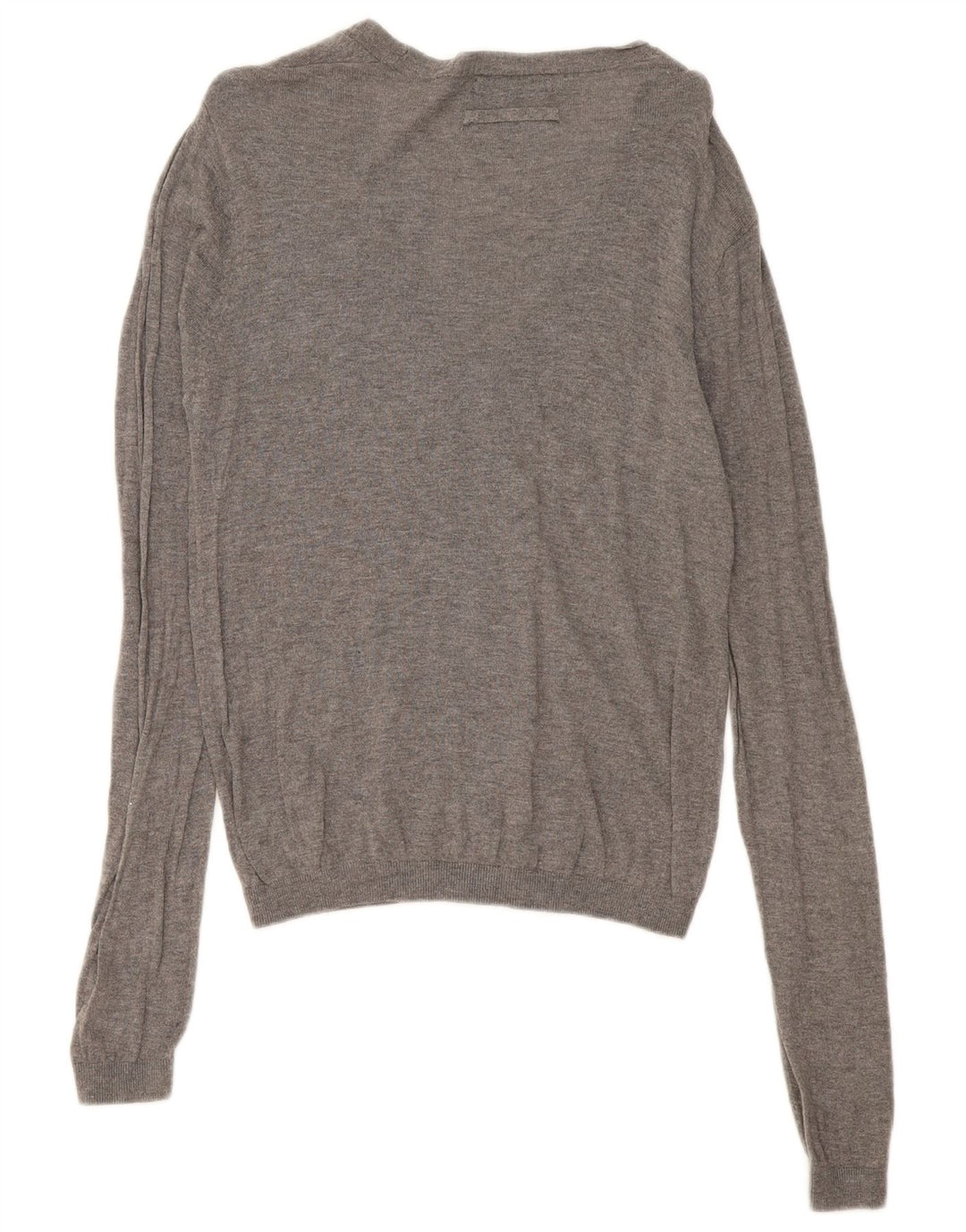 Maglione cardigan da uomo Zara grigio medio