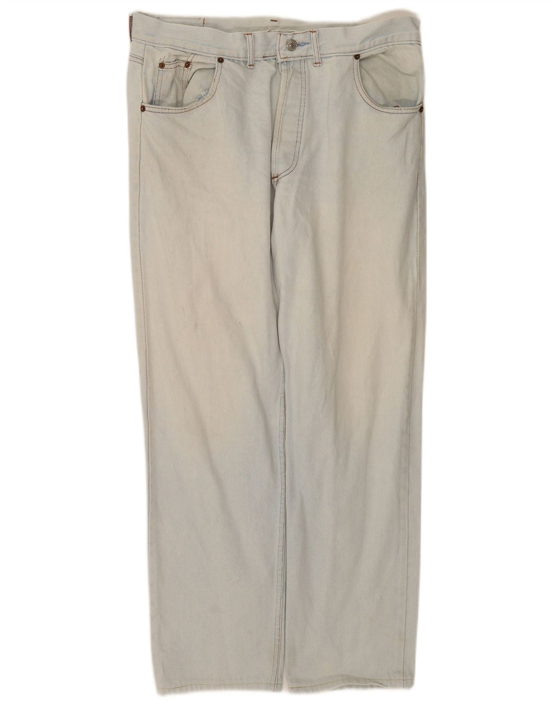 Levi's Uomo 501 Jeans dritti W32 L30 Blu