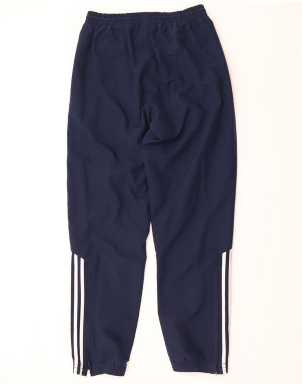 Pantaloni da tuta da uomo Adidas Joggers piccoli in poliestere blu navy