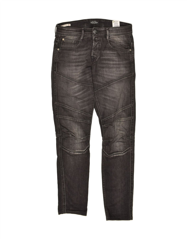 JACK & JONES Mens GLENN Slim Jeans W29 L32  Grey Vintage Jack & Jones and Second-Hand Jack & Jones from Messina Hembry 
