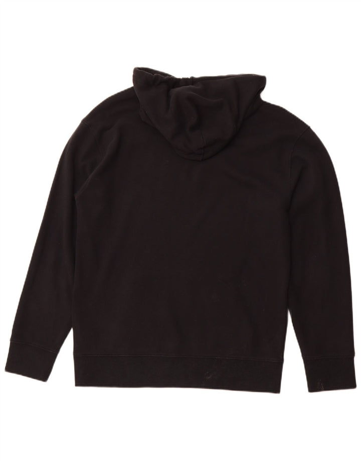 Maglione con cappuccio da uomo HOLLISTER piccolo in cotone nero