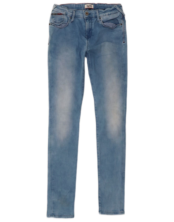 Jeans skinny per bambina Tommy Hilfiger 13-14 anni W26 L29 cotone blu