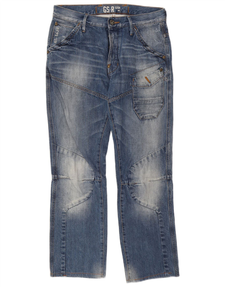 Jeans dritti da uomo G-Star W32 L29 cotone blu