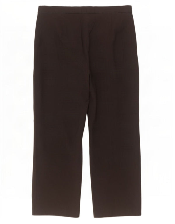 Pantaloni casual dritti da donna Marks & Spencer UK 18 XL W40 L29 Neri