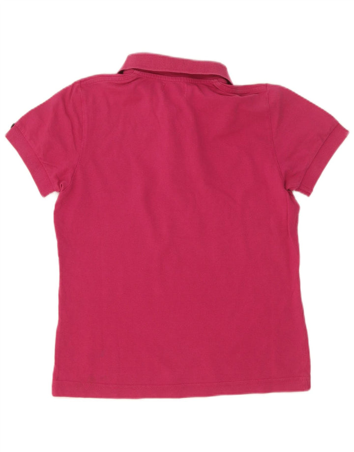 Polo Kappa Donna UK 10 Small Rosa