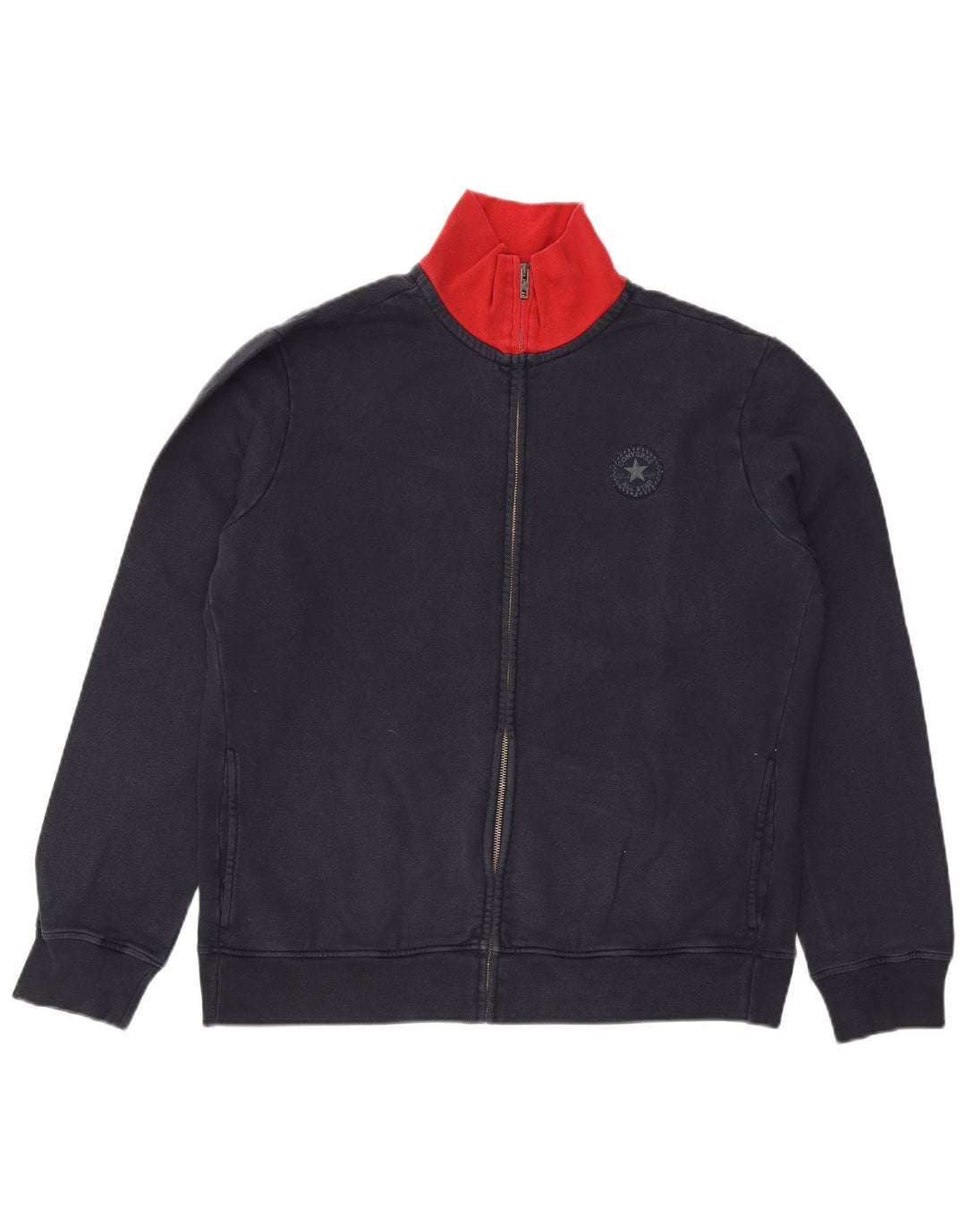 Giacca da uomo Converse Chuck Taylor Top Jacket XL Blu navy Colourblock