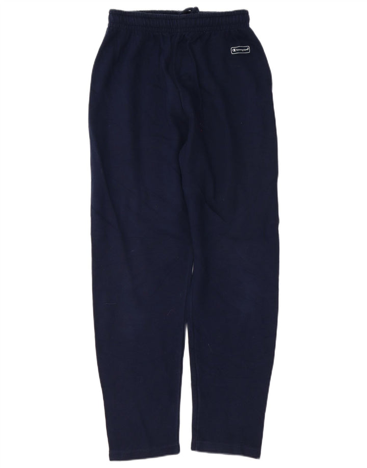 Pantaloni da tuta da uomo CHAMPION cotone medio blu navy