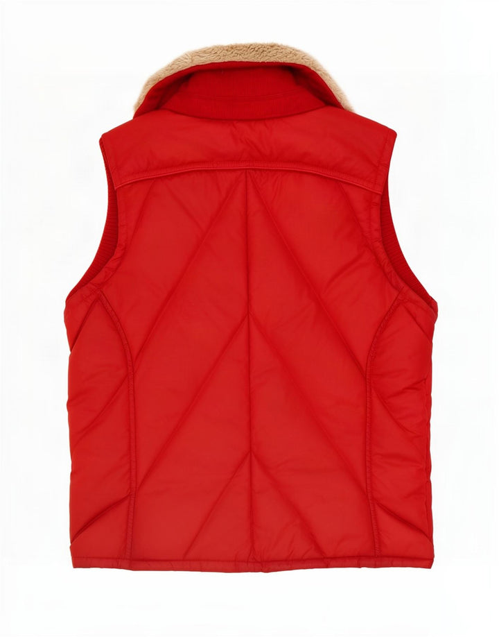 Gilet imbottito da donna Tommy Hilfiger UK 14 medio rosso