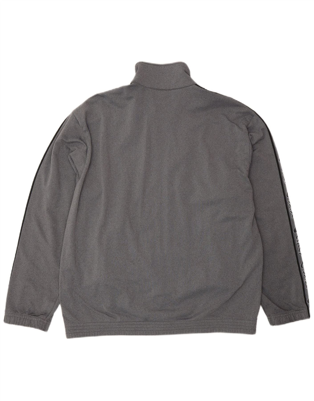 Giacca da ginnastica grafica Asics da uomo di colore grigio medio