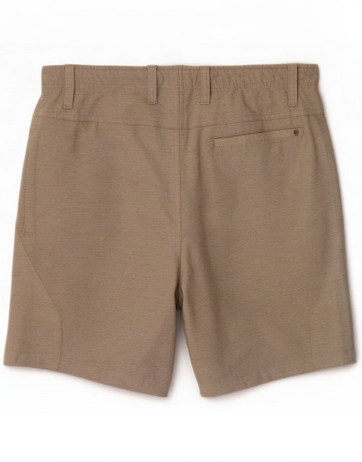 Pantaloncini chino da uomo Hurley medi W33 Poliestere chiazzato beige