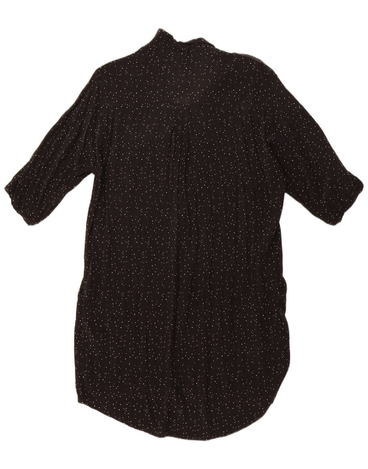 Abito tubino oversize da donna Whistles UK 14 medio nero maculato