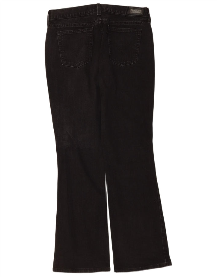 Levi's Donna 515 Bootcut Jeans US 10 Large W30 L32 Cotone Nero