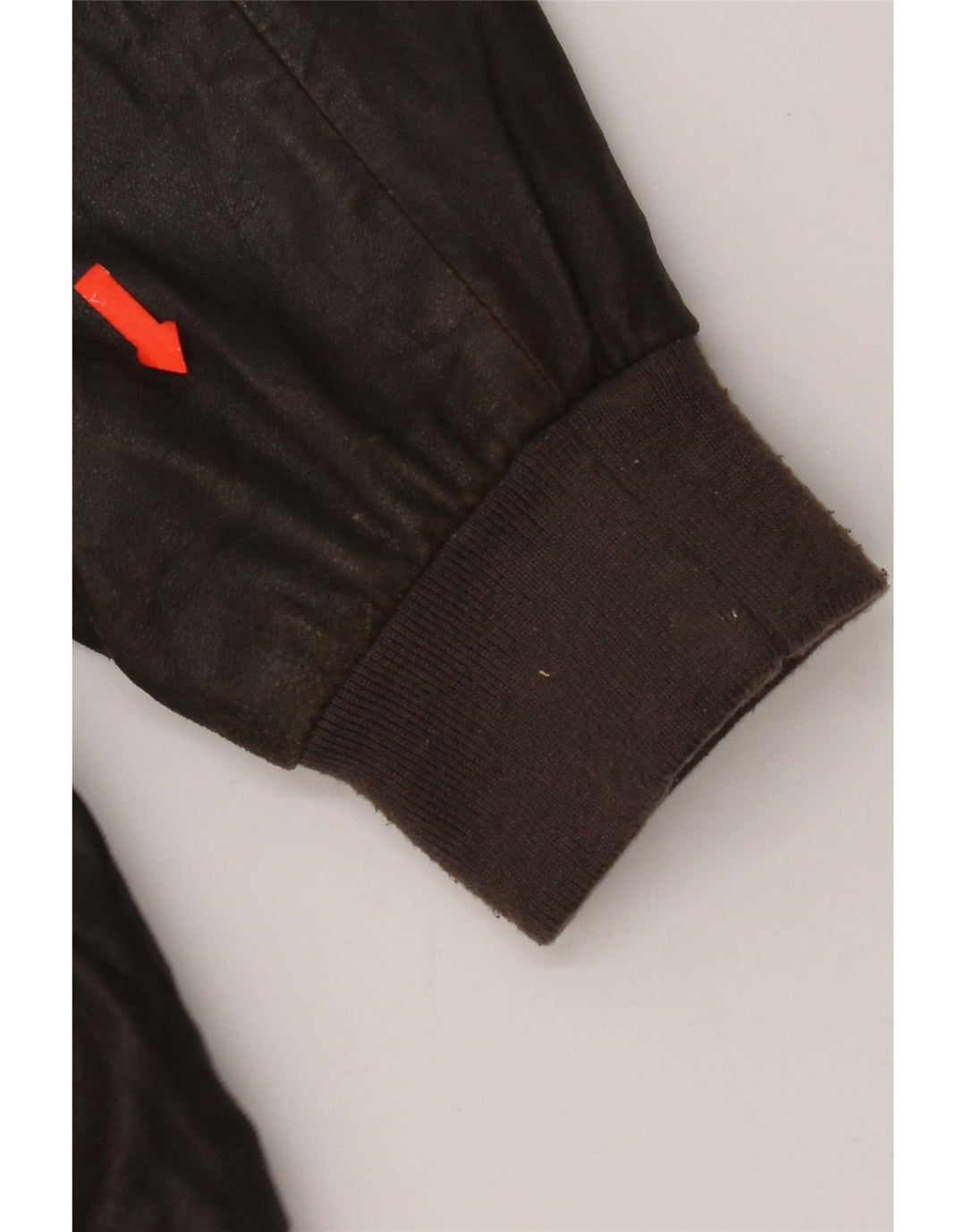 Giubbotto bomber da uomo in pelle Gimo UK 38 in pelle marrone medio