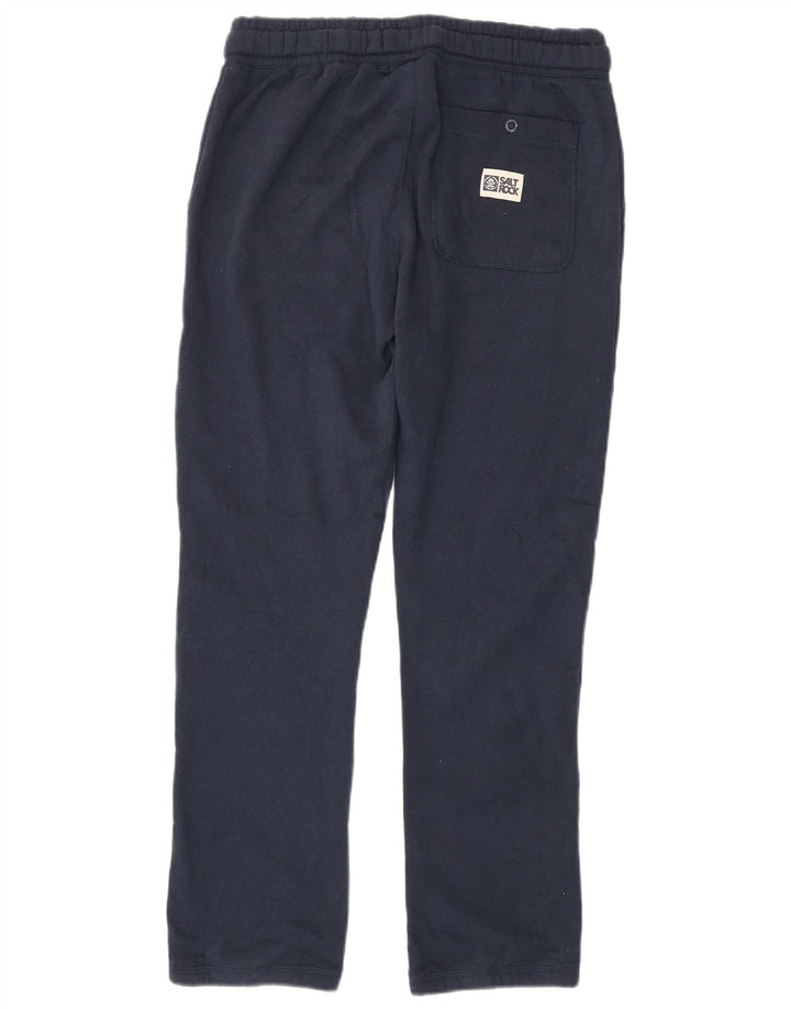 Pantaloni da tuta con grafica SALTROCK per ragazzi 12-13 anni in cotone blu navy