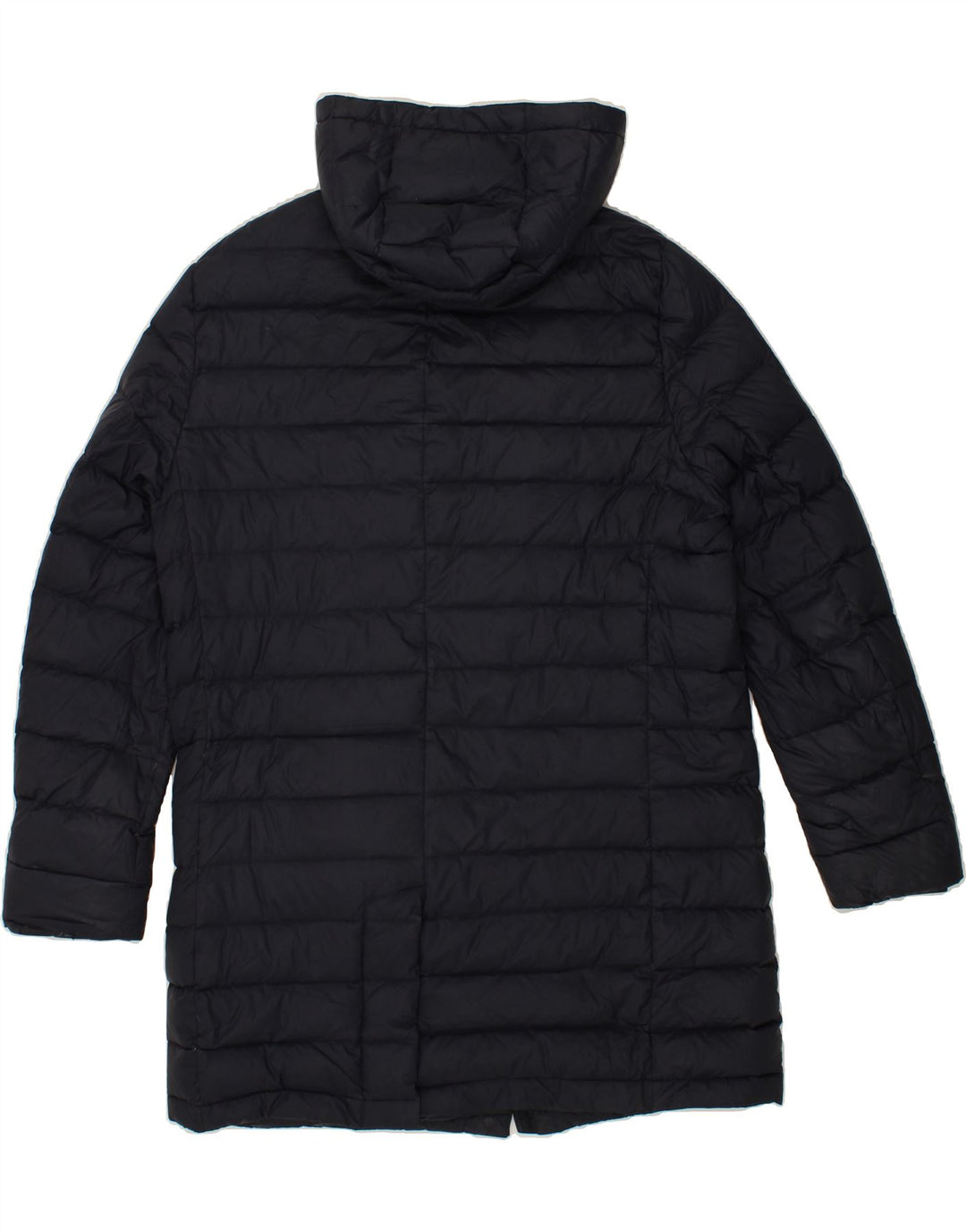 MASSIMO DUTTI Womens Hooded Padded Coat UK 20 2XL  Navy Blue Vintage Massimo Dutti and Second-Hand Massimo Dutti from Messina Hembry 