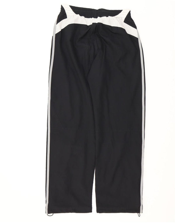 Pantaloni da tuta da uomo ADIDAS, poliestere color block medio nero