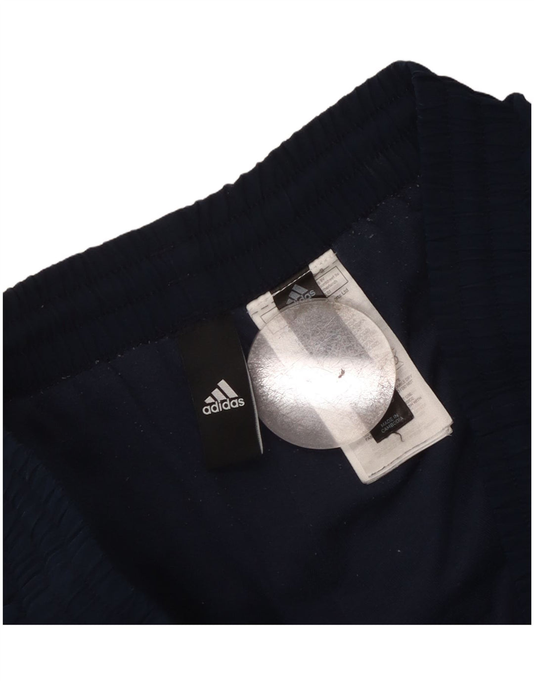 Pantaloni da tuta da uomo Adidas Joggers grandi in poliestere blu navy