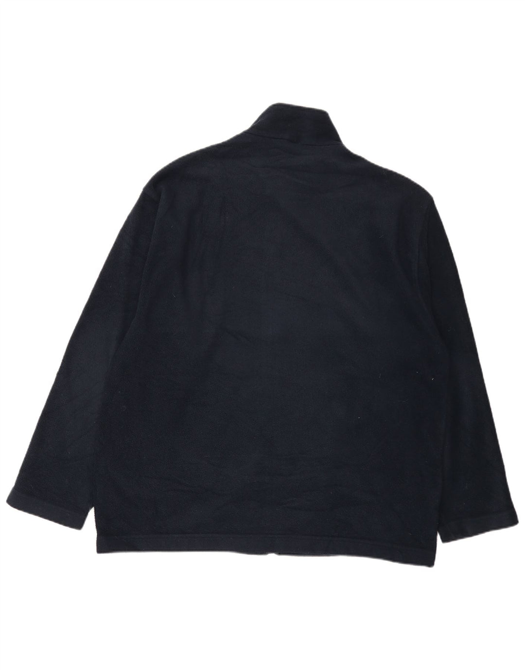 Giacca in pile da uomo Marks & Spencer UK 44 XL poliestere blu navy
