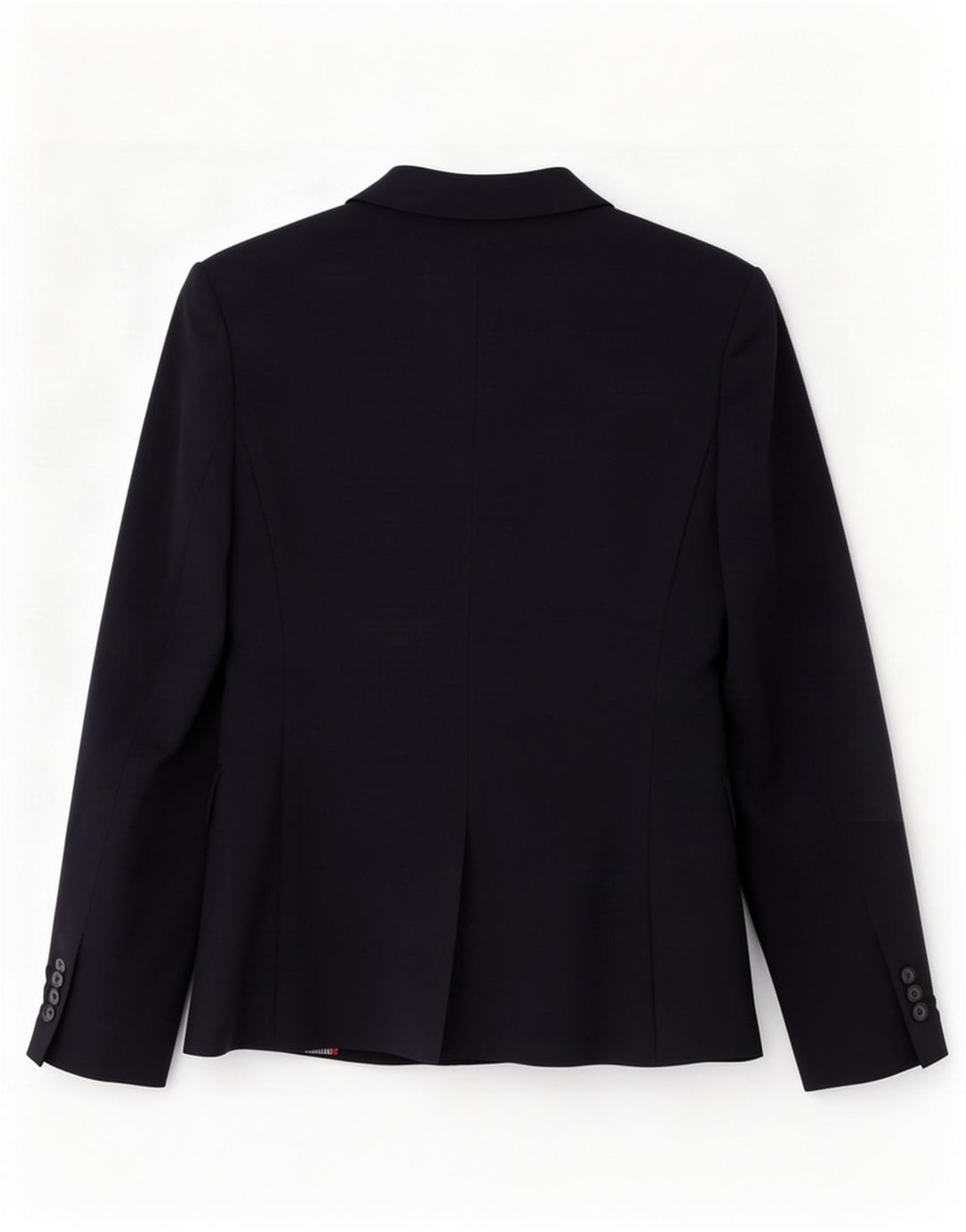 Giacca Blazer a 1 Bottone da Donna Zara UK 6 XS Lana Blu Navy