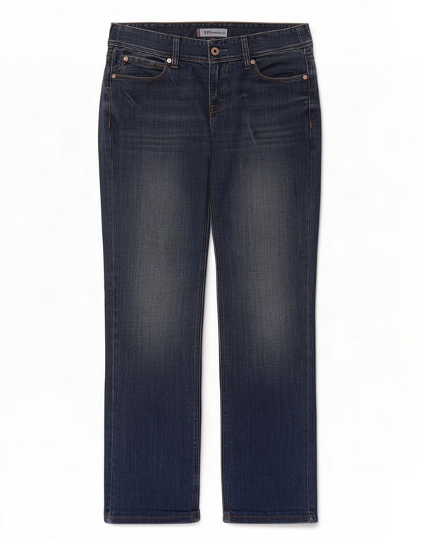 Jeans dritti Levi's 570 da donna W30 L32 in cotone blu navy