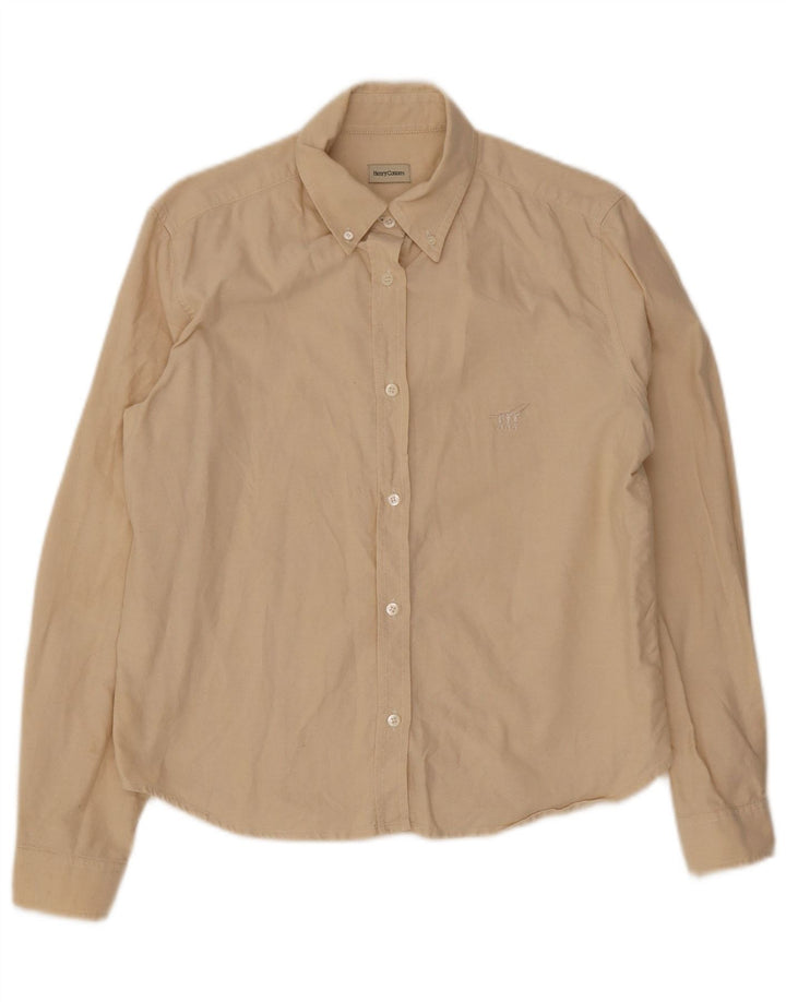 Camicia da donna Henry Cottons IT 48 XL Cotone beige