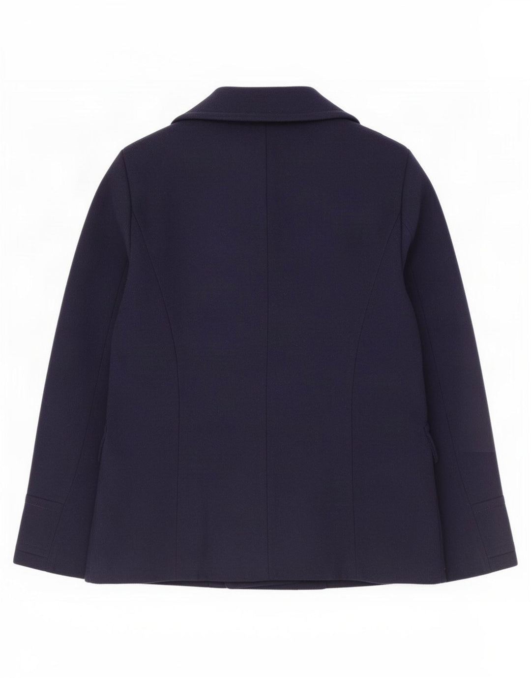 Cappotto da marinaio da donna Marks & Spencer UK 14 poliestere medio blu navy