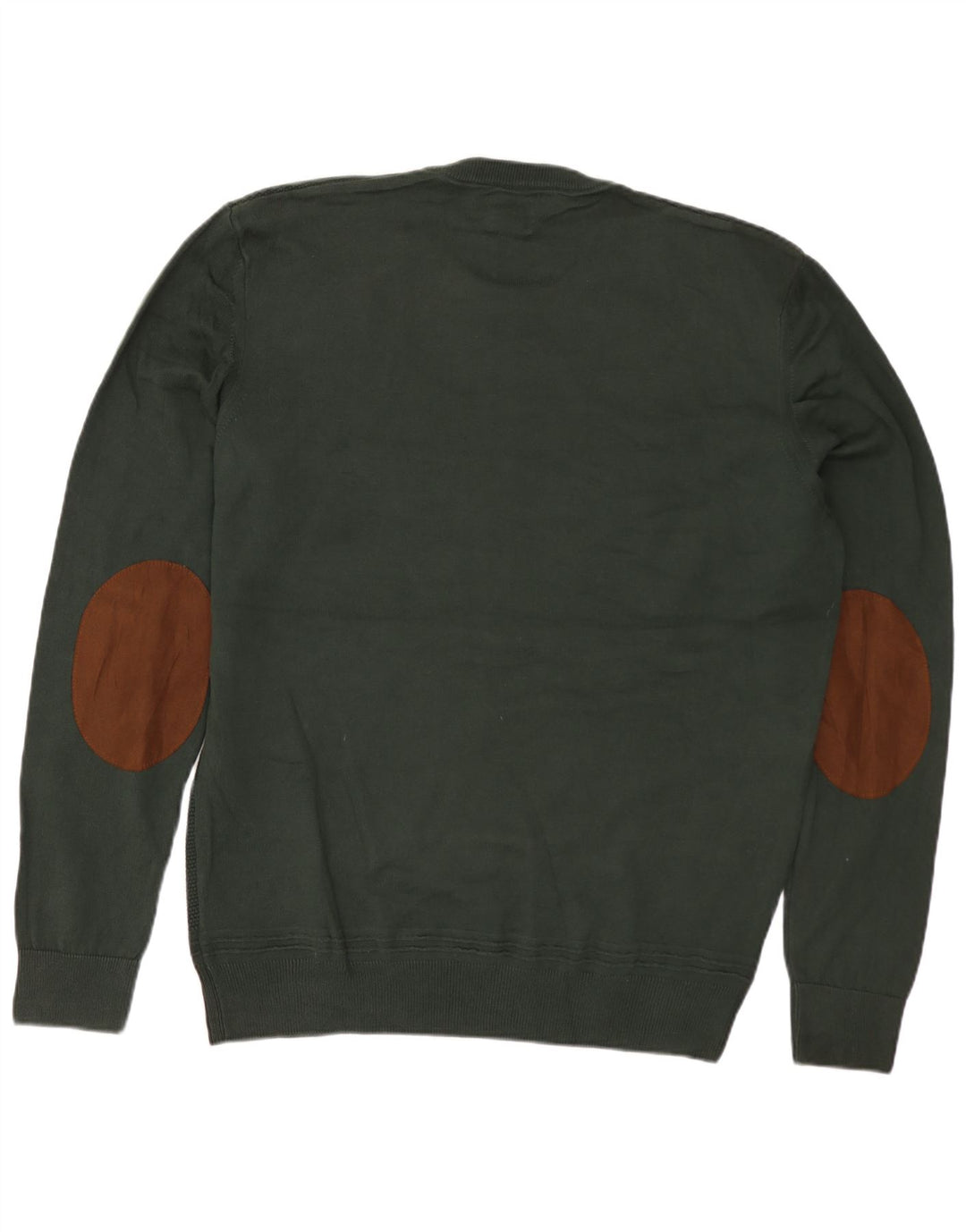 Maglione ZARA da uomo girocollo grande verde