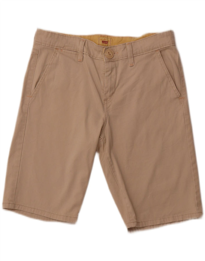 LEVI'S Womens Chino Shorts US 8 Medium W32 Beige Cotton