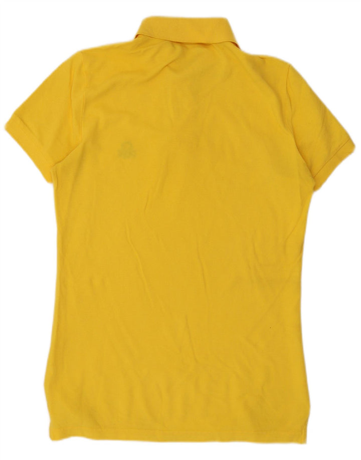 Polo Benetton Uomo Piccola Gialla