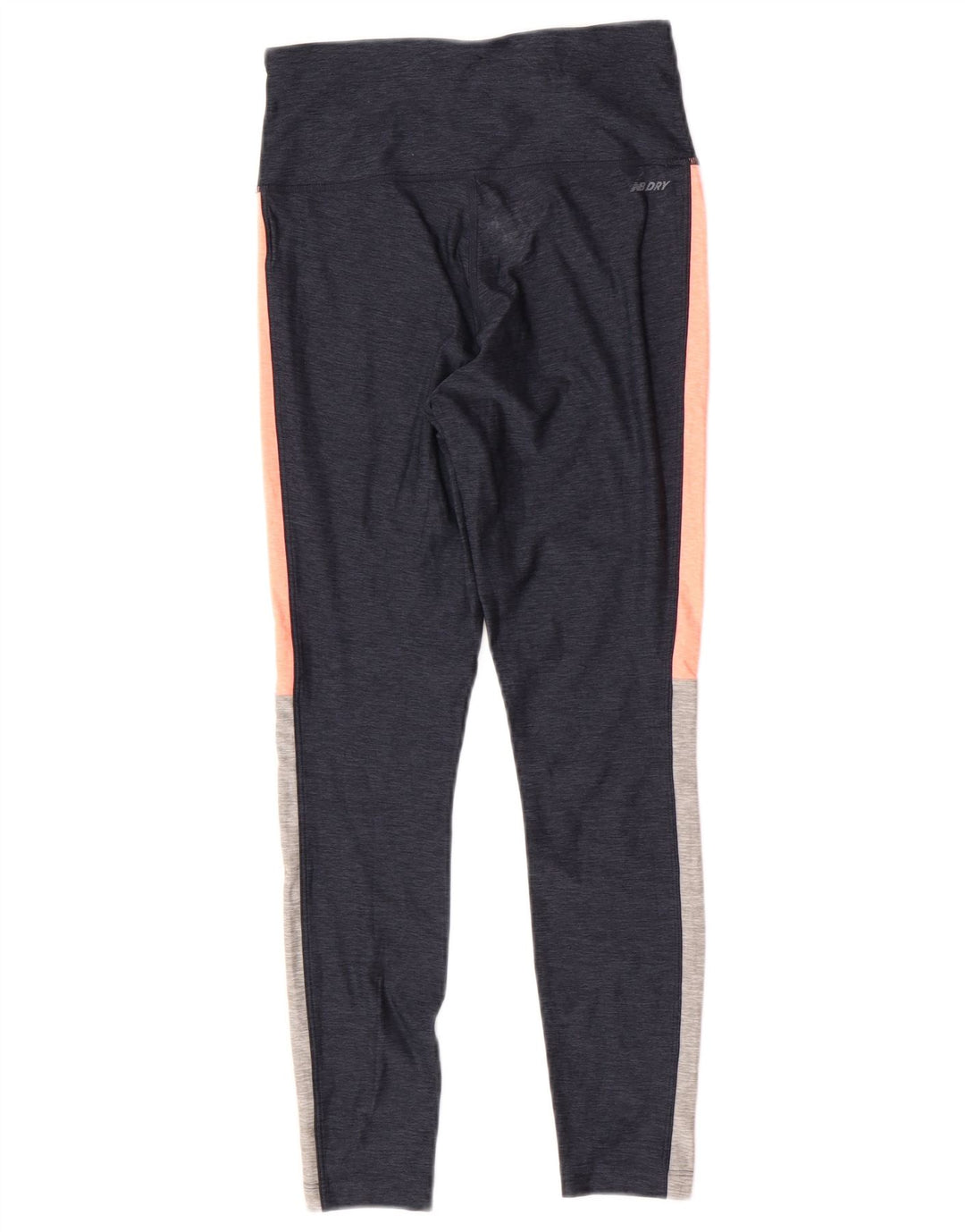 Leggings da donna New Balance UK 8 Small Poliestere color block blu navy