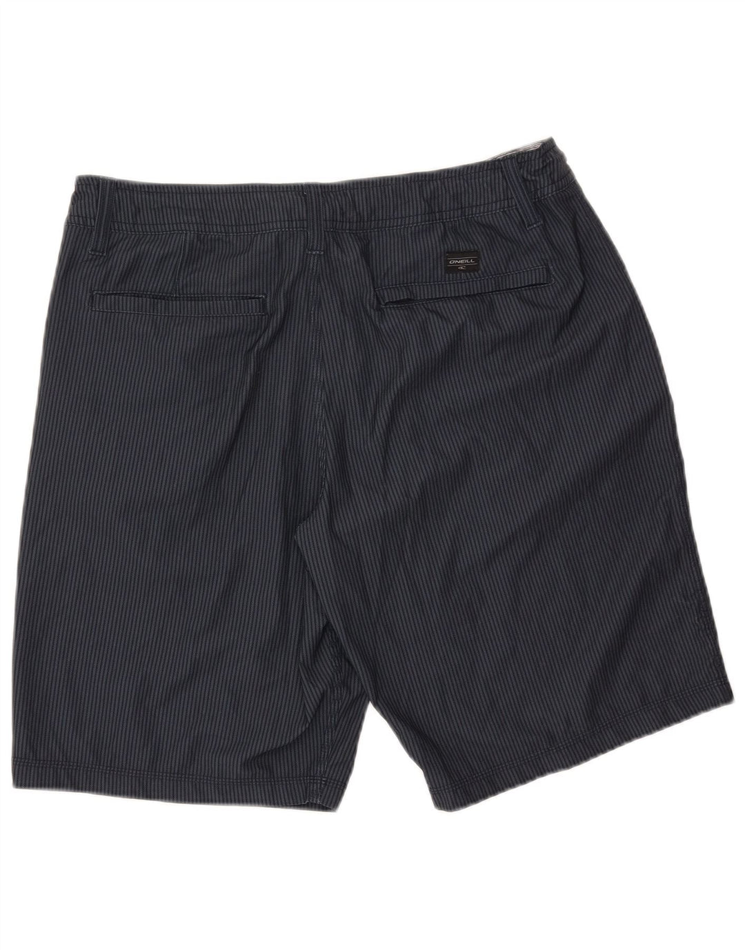 Pantaloncini chino da uomo O'Neill W34 Large poliestere gessato blu navy