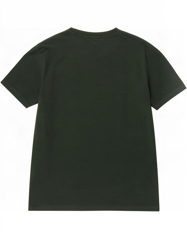 Ellesse T-shirt grafica da uomo Heritage Top grande in cotone verde