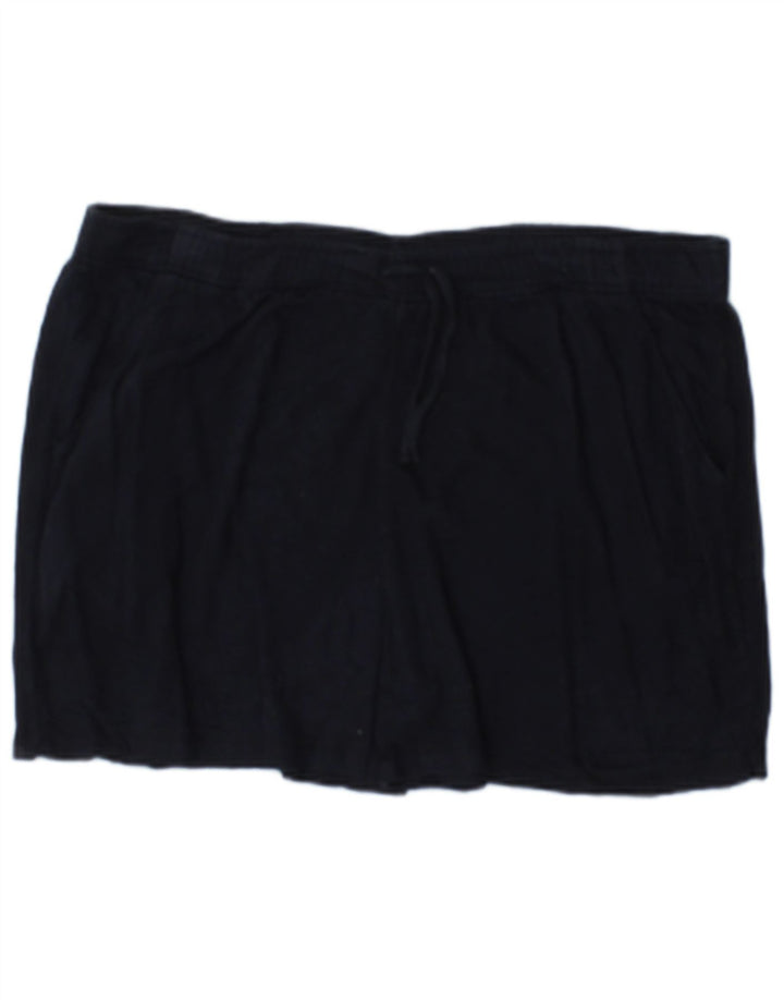 Pantaloncini sportivi da donna Marks & Spencer UK 12 medio cotone blu navy