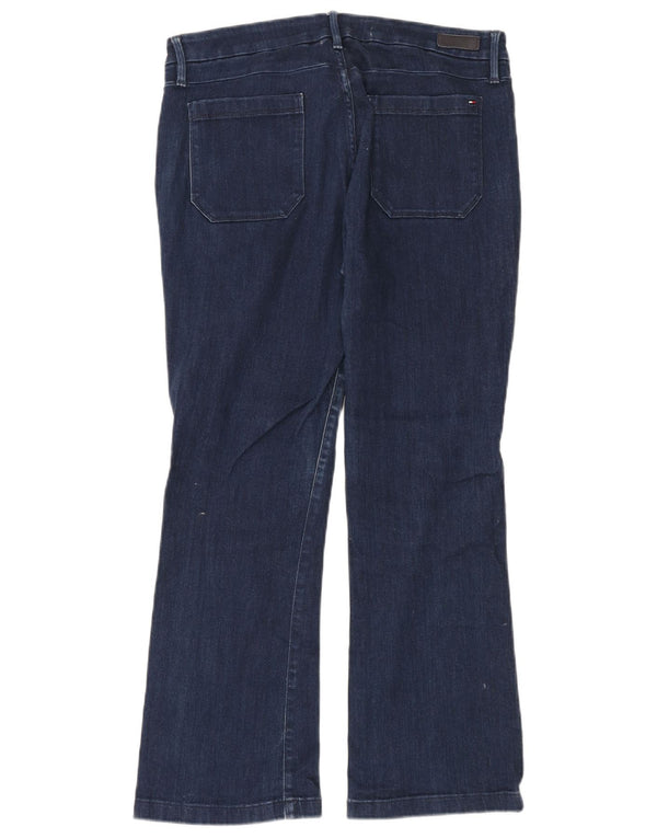 Tommy Hilfiger Donna Como RW Jegging Bootcut Jeans W33 L27 Blu Navy