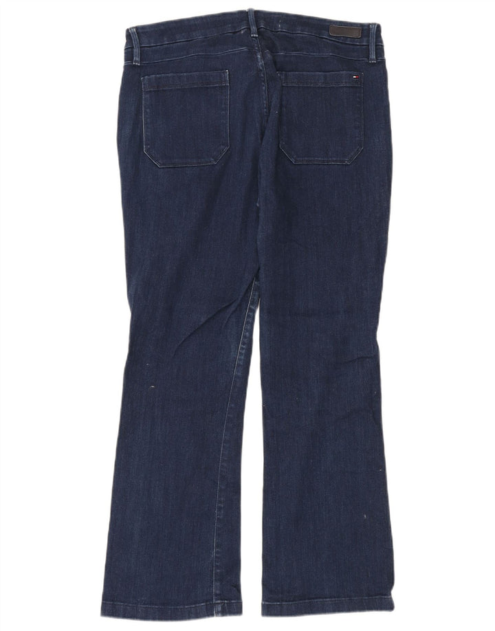 Tommy Hilfiger Donna Como RW Jegging Bootcut Jeans W33 L27 Blu Navy