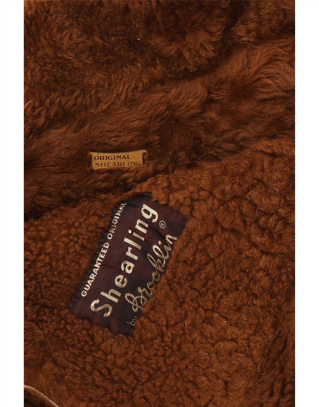 Soprabito in shearling da uomo Brooklin UK 38 Beige medio