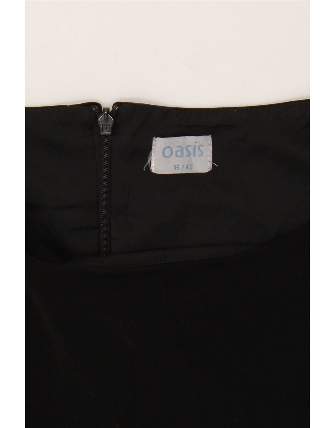OASIS Womens Sleeveless Sheath Dress UK 16 Large Black Polyester Vintage Oasis and Second-Hand Oasis from Messina Hembry 