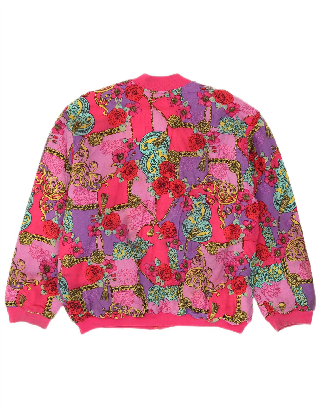 Giubbotto bomber Marks & Spencer per ragazze St. Michael 13-14 anni rosa floreale