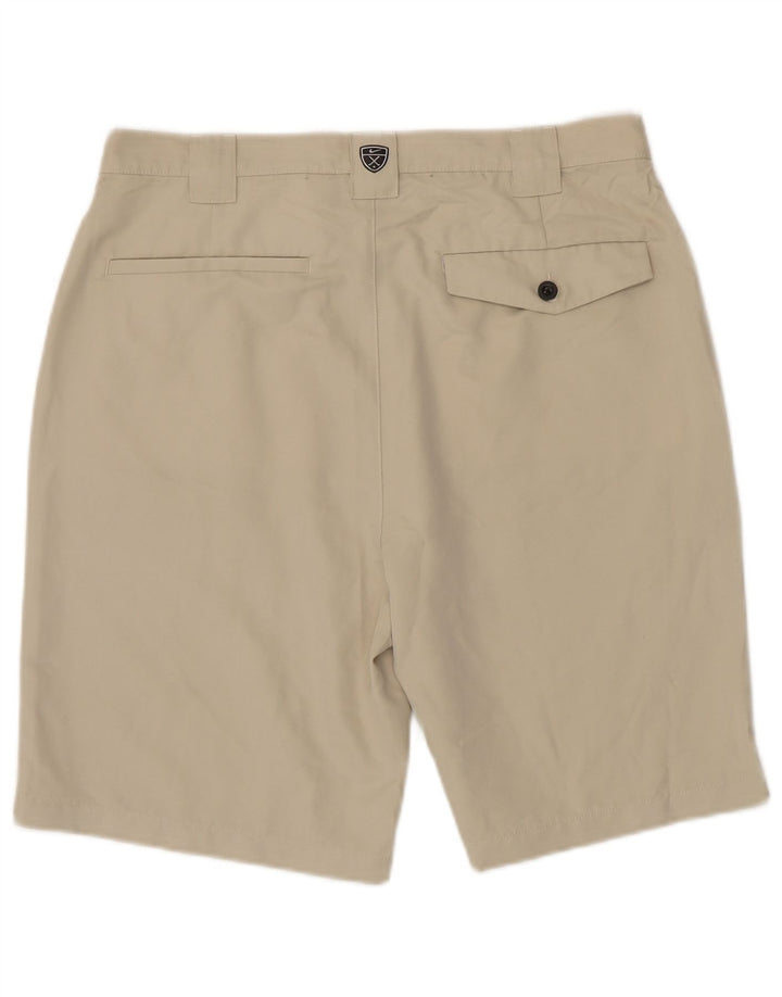 Pantaloncini chino da uomo Nike W34 Large Beige Poliestere